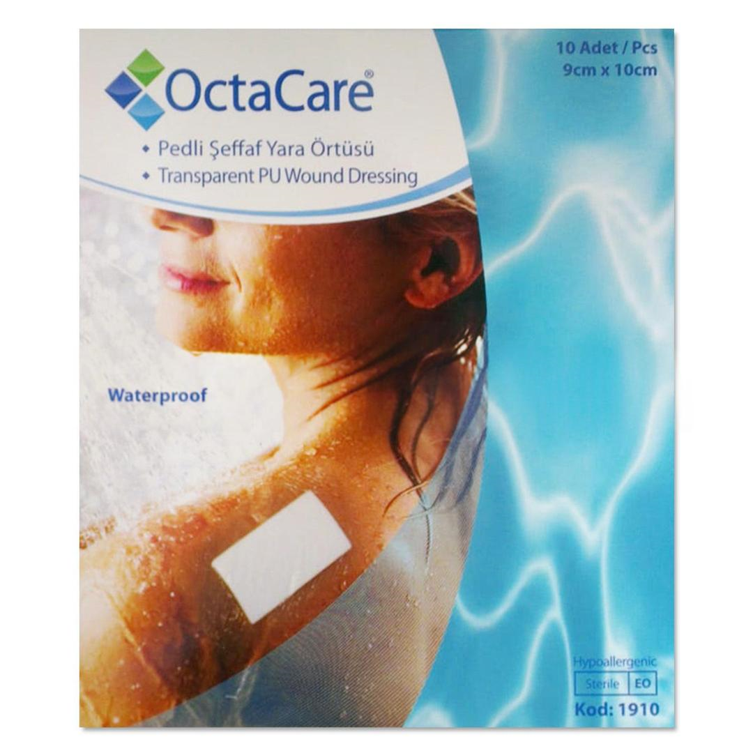 Octacare Pedli Şeffaf Yara Örtüsü 10'lu - 9 cm × 10 cm