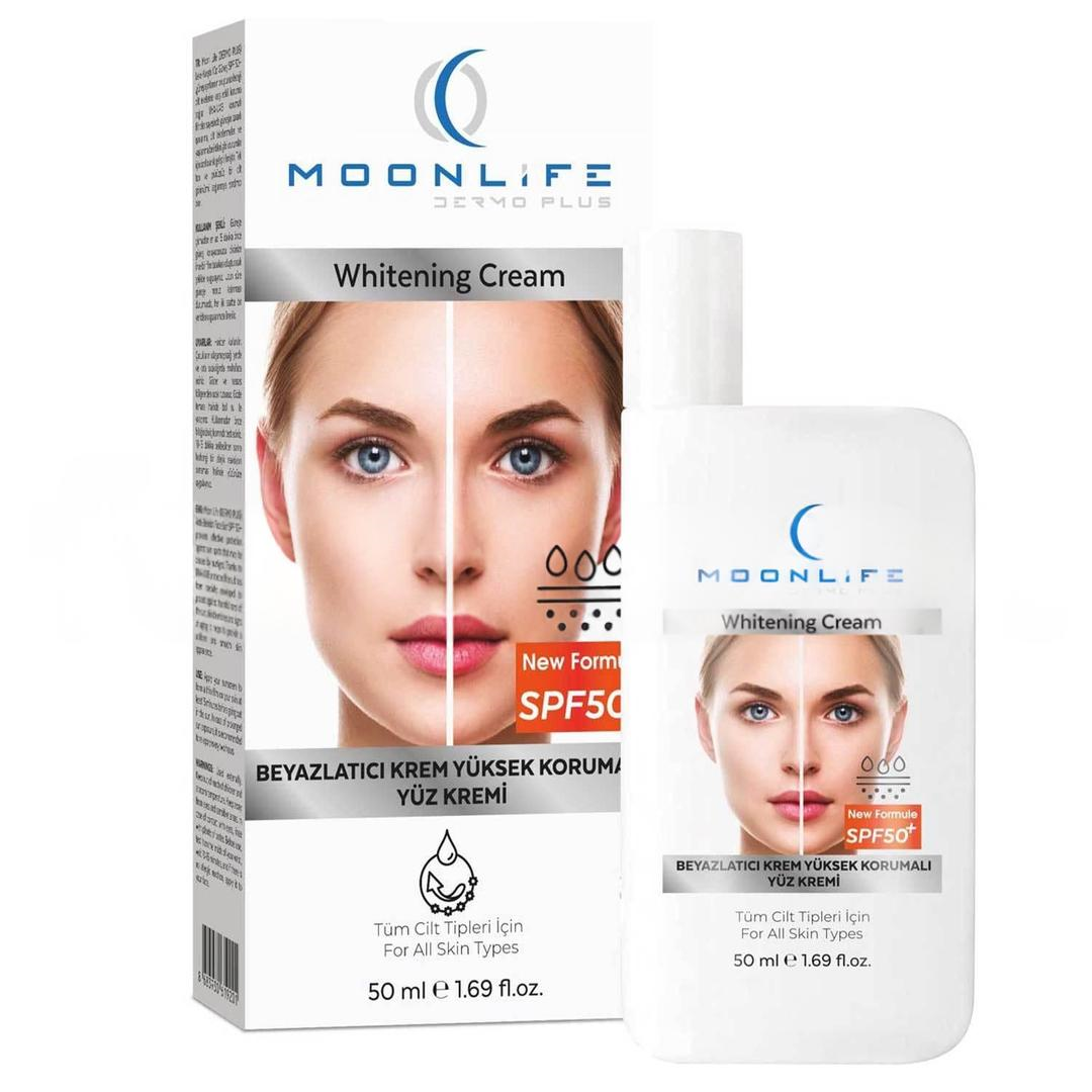 Moonlife Beyazlatıcı Güneş Kremi SPF50+50 ml