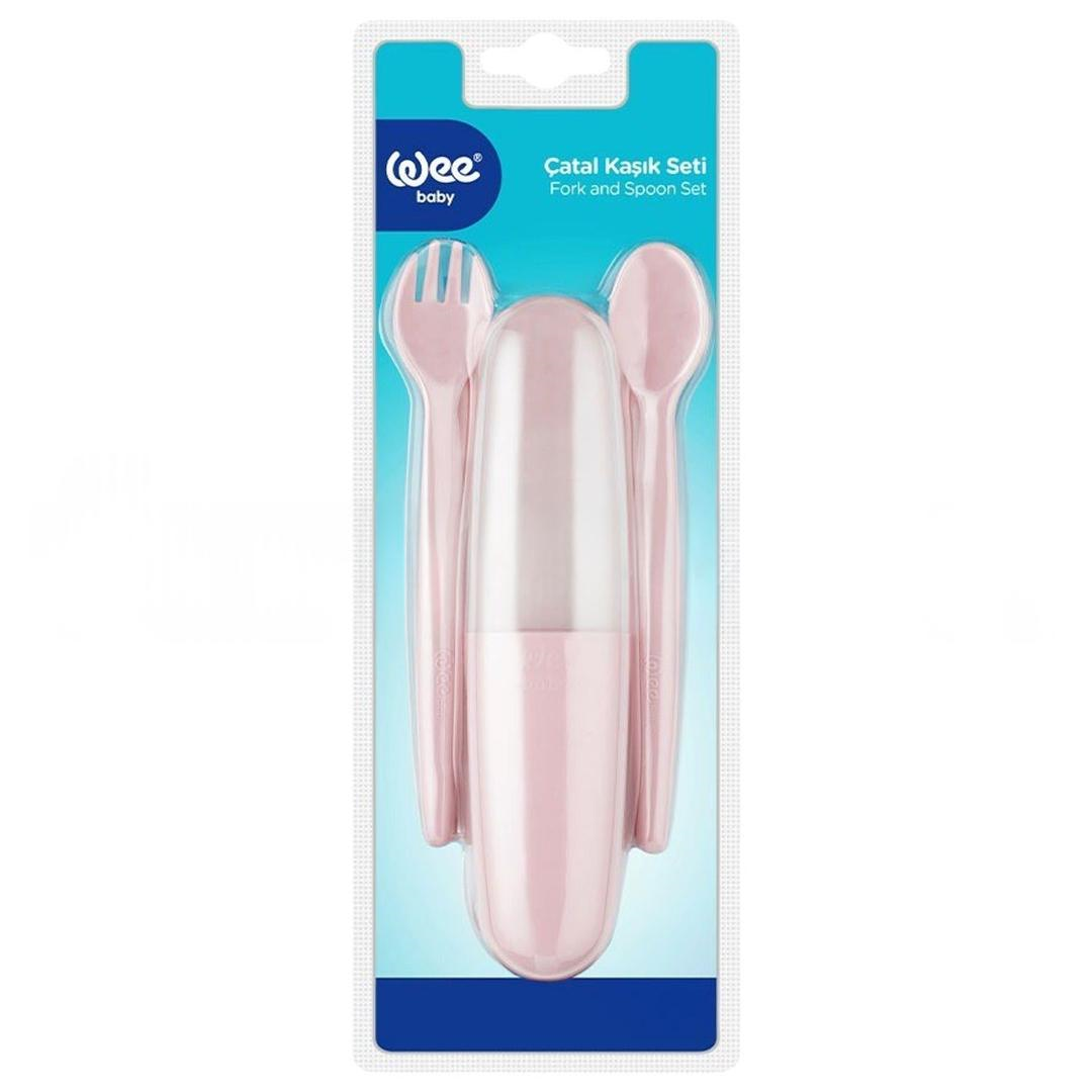 Wee Baby 134 Çatal Kaşık Seti - Pembe