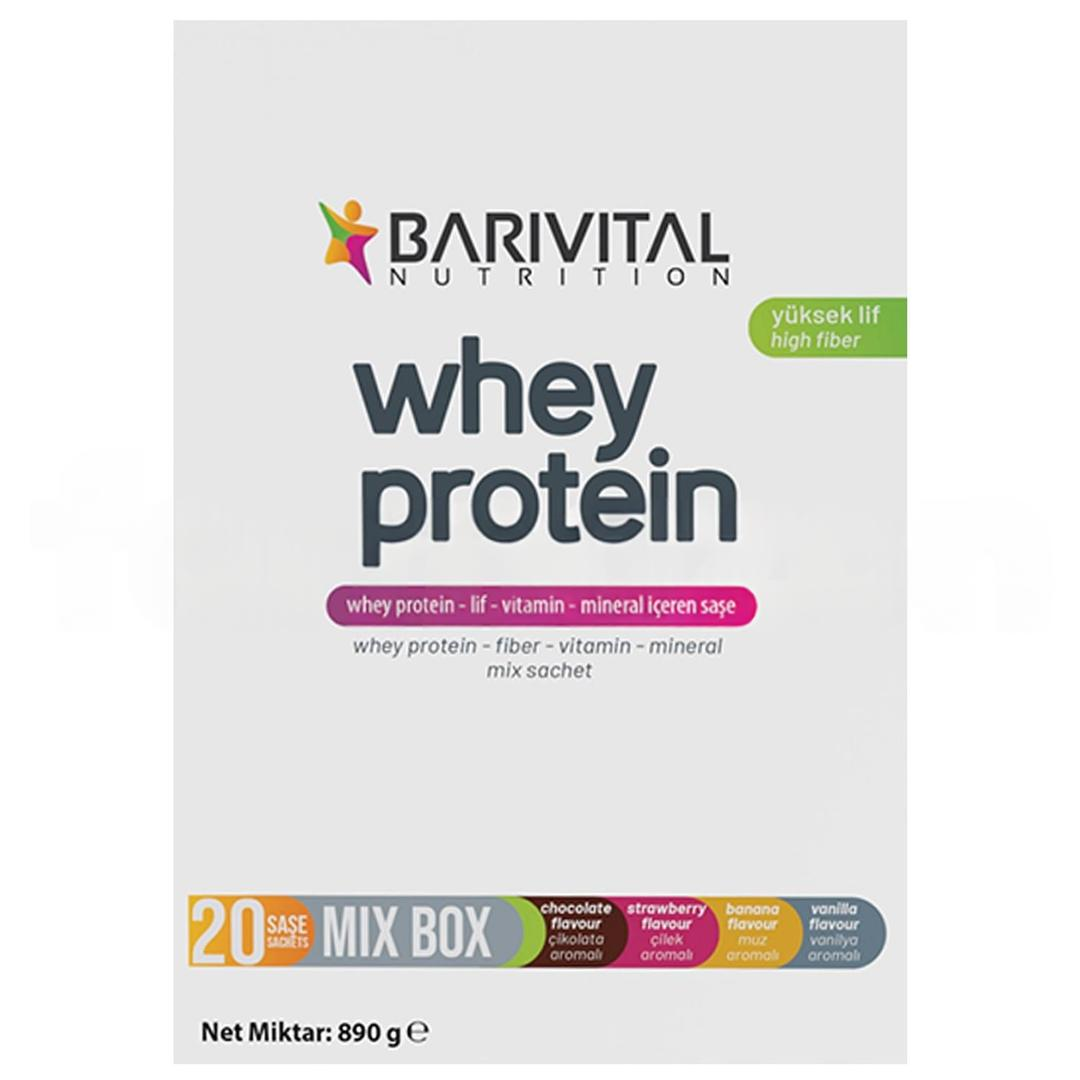 Barivital Protein Tozu 20 Saşe Mix Paket
