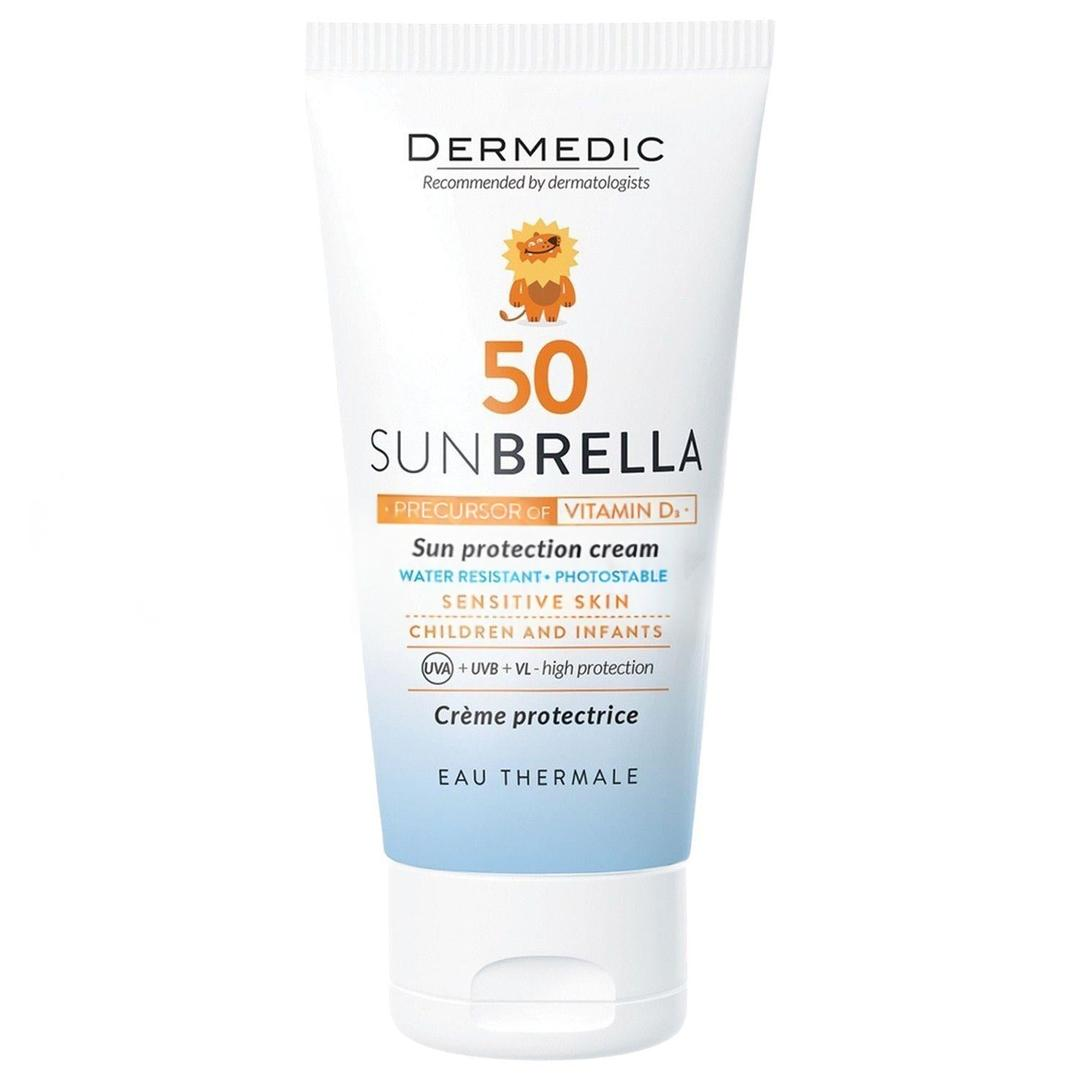 Dermedic Sunbrella Çocuklar ve Bebekler İçin Güneş Koruyucu Krem SPF 50+ 50 ml