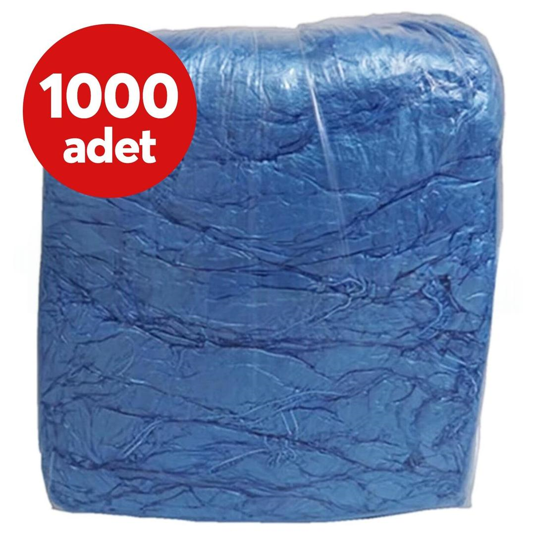 Çift Lastikli Mavi Galoş 1000 Adet