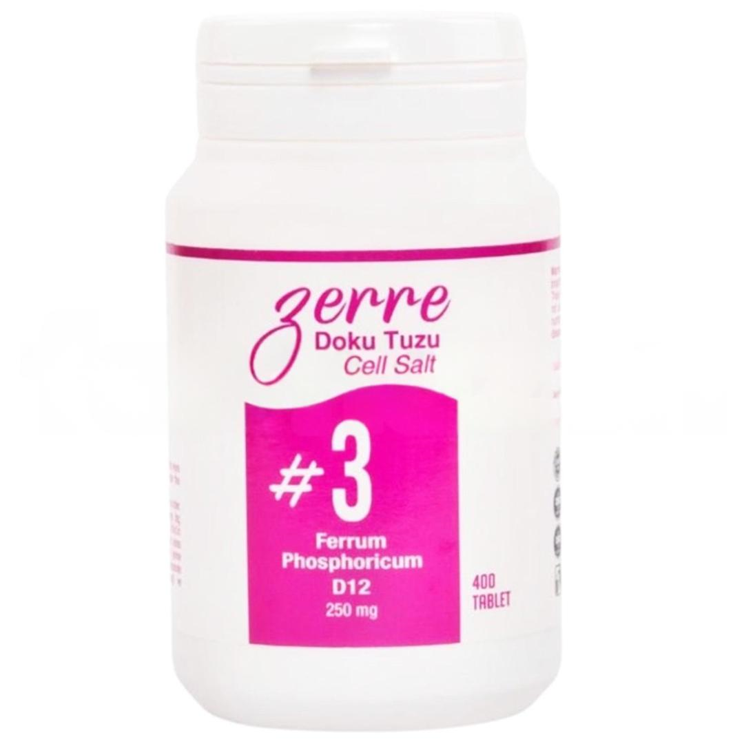 Zerre Doku Tuzu No: 3 250 mg 400 Tablet