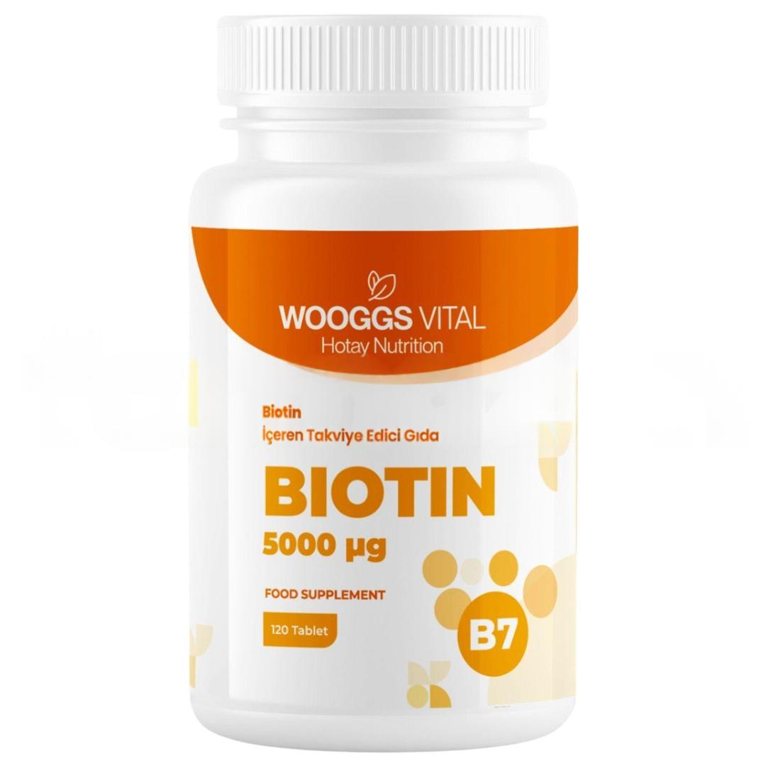 Wooggs Vital Biotin İteg 120 Tablet