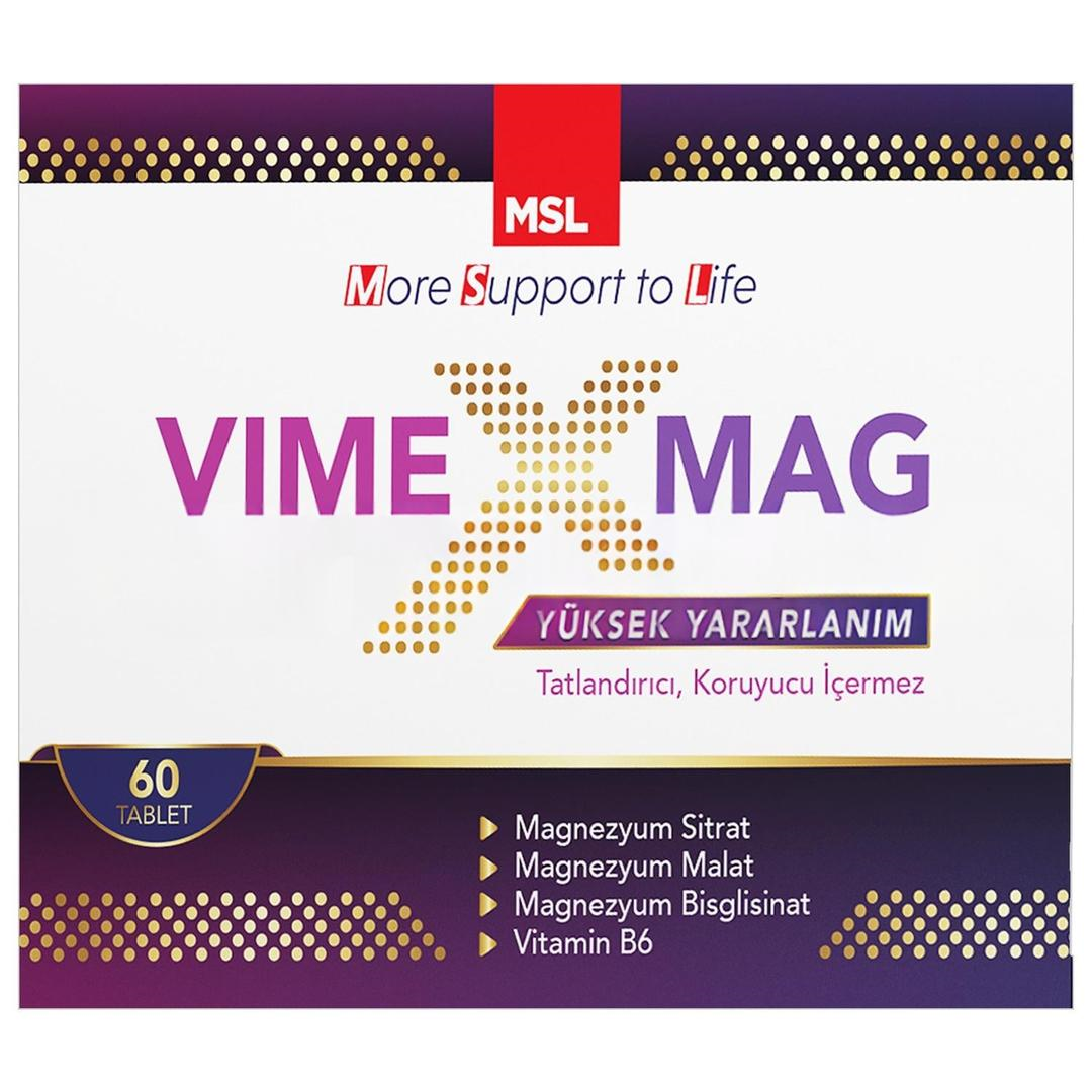 MSL Vimex Magnezyum Complex 60 Tablet - Eski Ambalaj