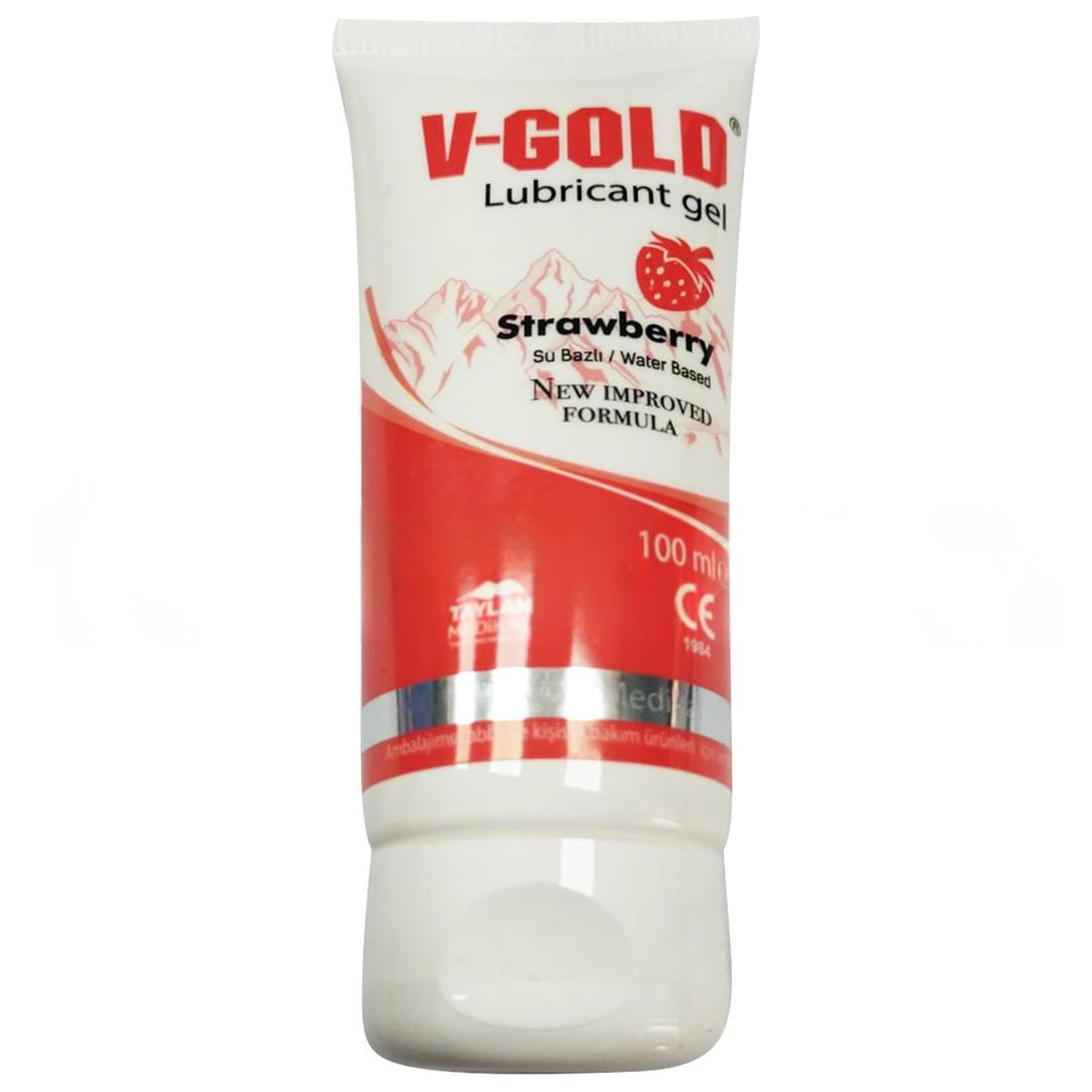 V-Gold Lubricant Kayganlaştırıcı Çilekli 100 ml