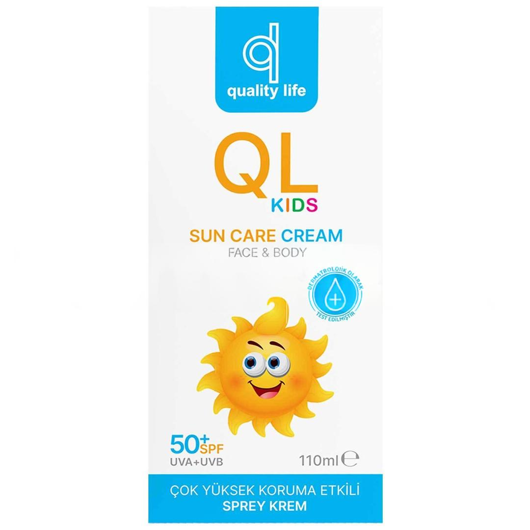 Quality Life Çok Yüksek Koruma Çocuk Güneş Kremi SPF50+ 110 ml