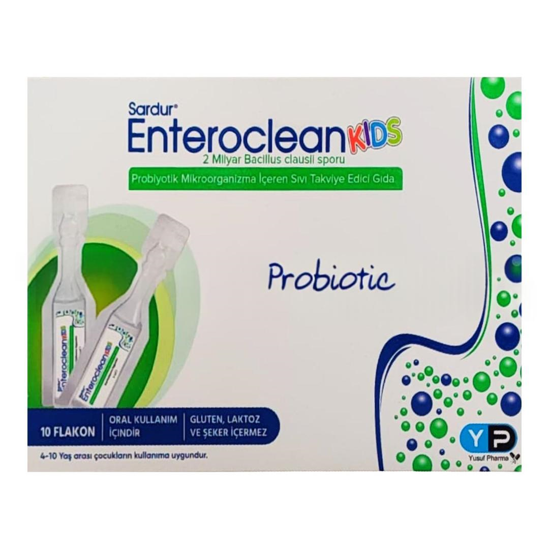 Sardur Enteroclean Kids Probiotic 10 Flakon