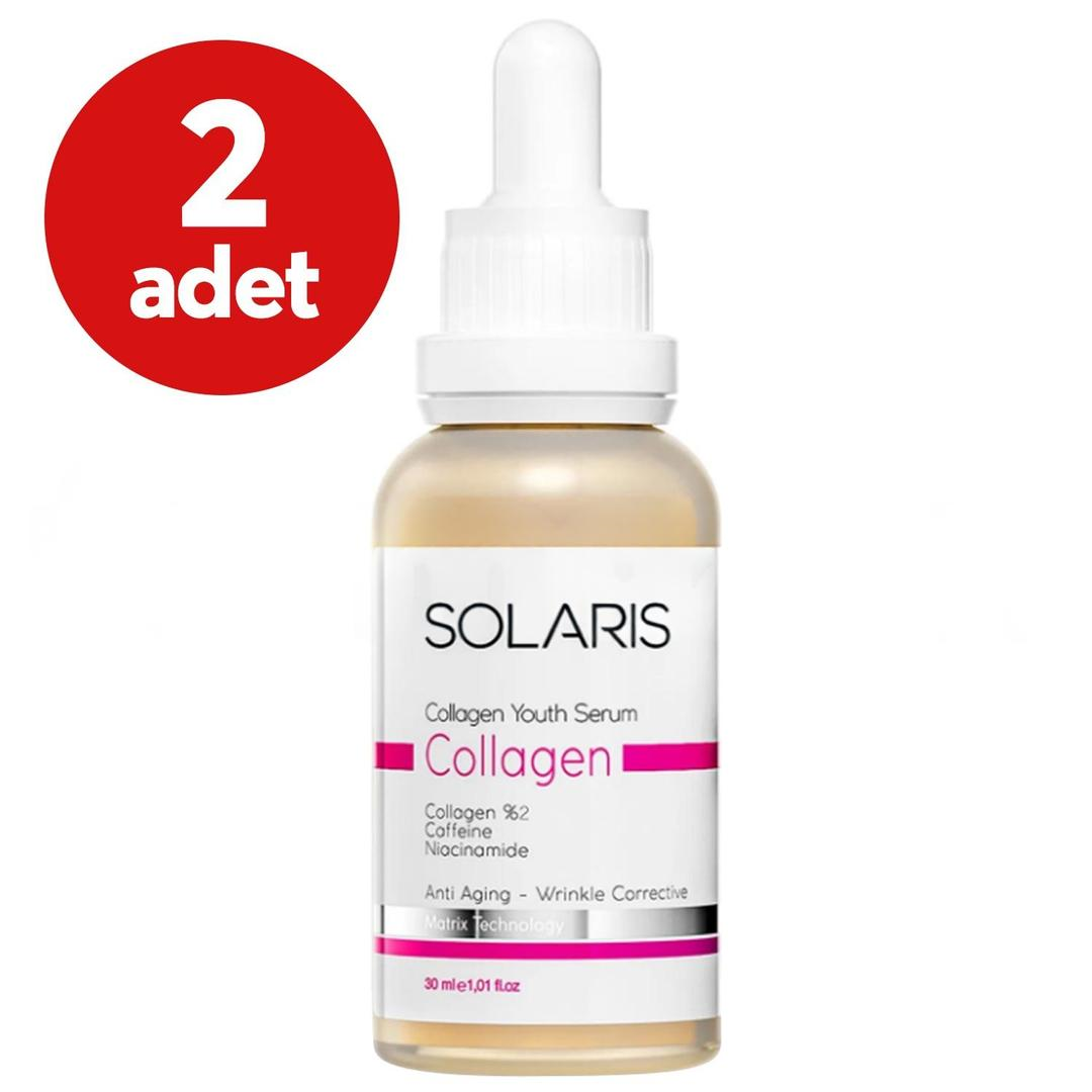 Solaris Collagen Cilt Bakım Serumu 30 ml - 2 Adet