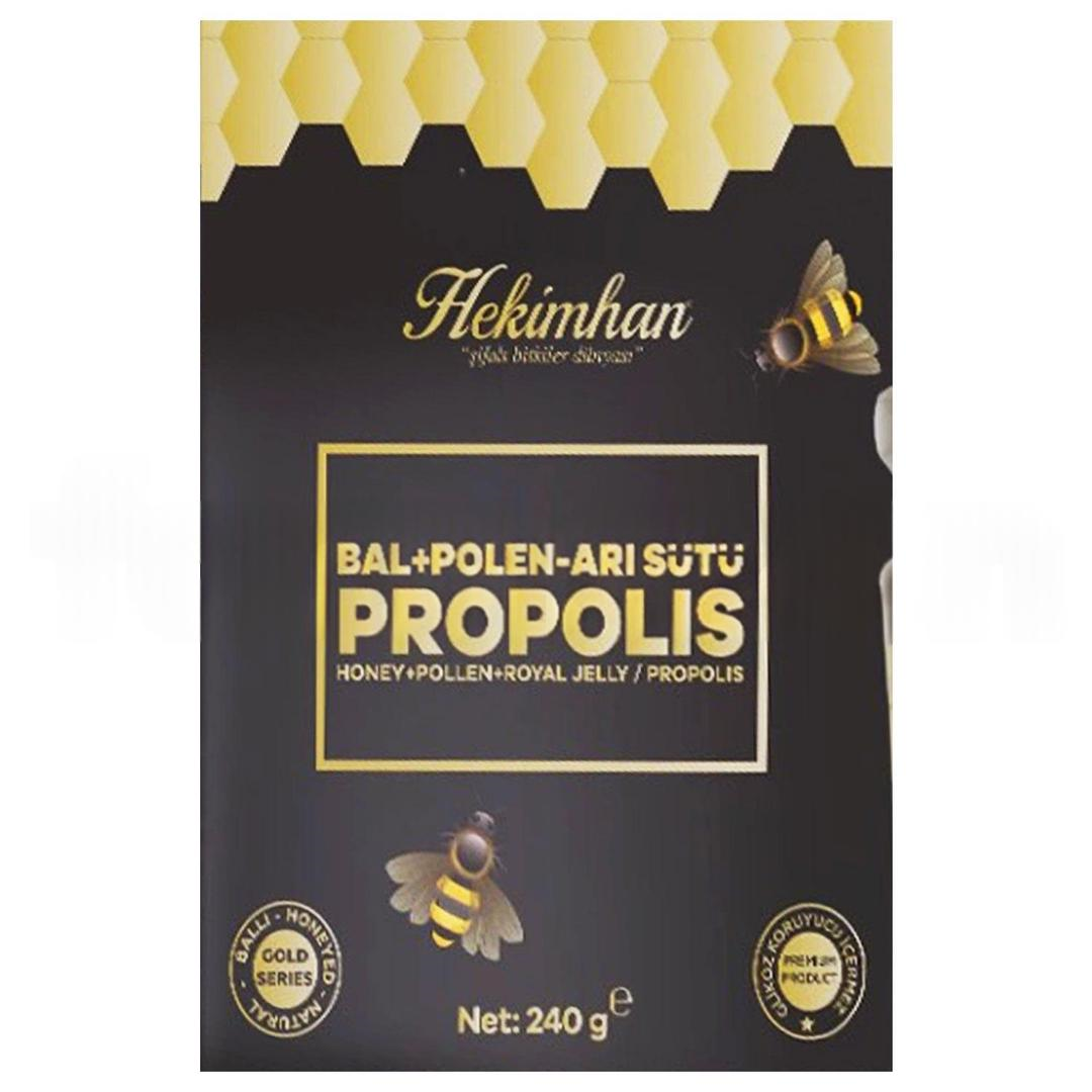 Hekimhan Bal+Polen+Arı Sütü Propolis 240 gr