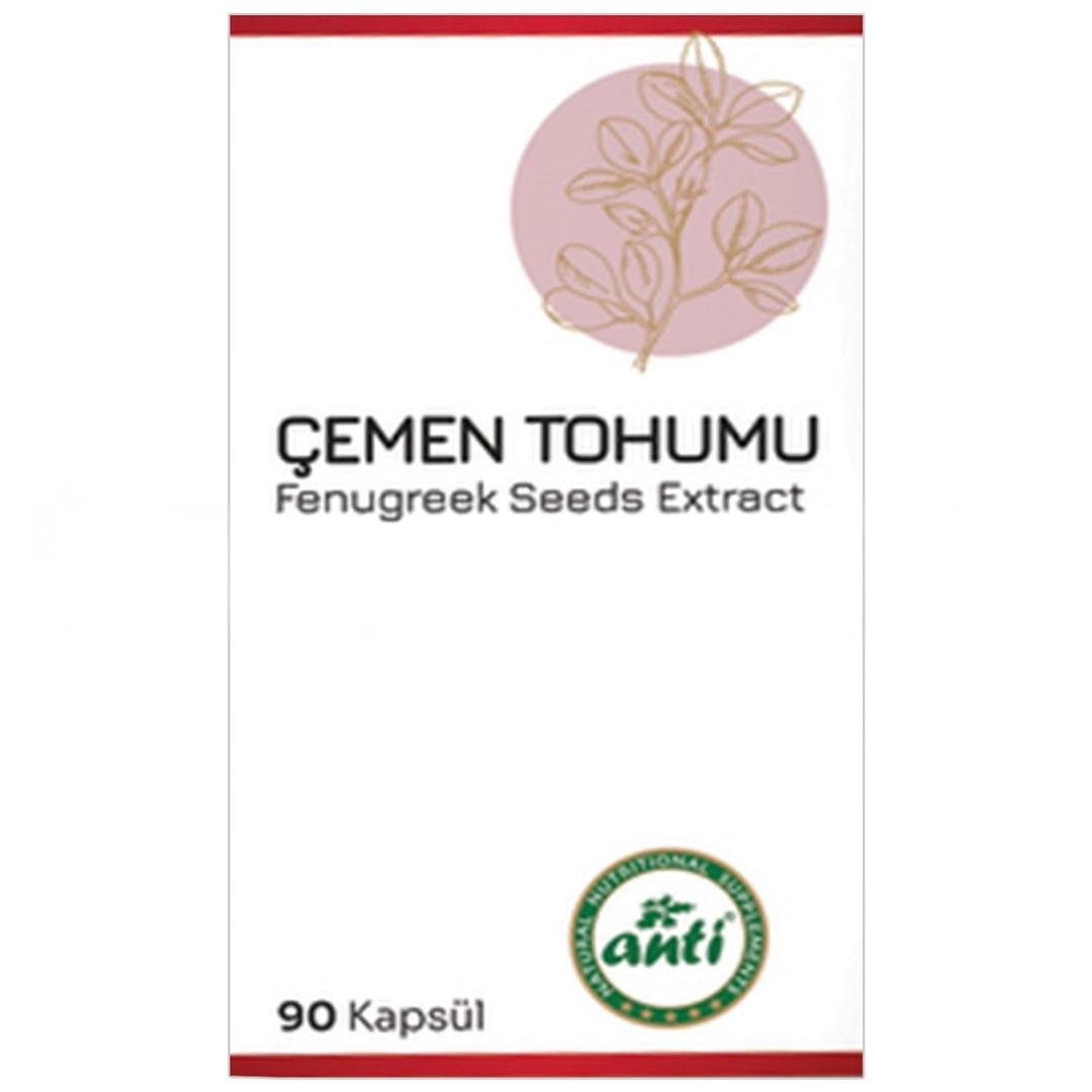 Anti Çemen Tohumu 90 Kapsül