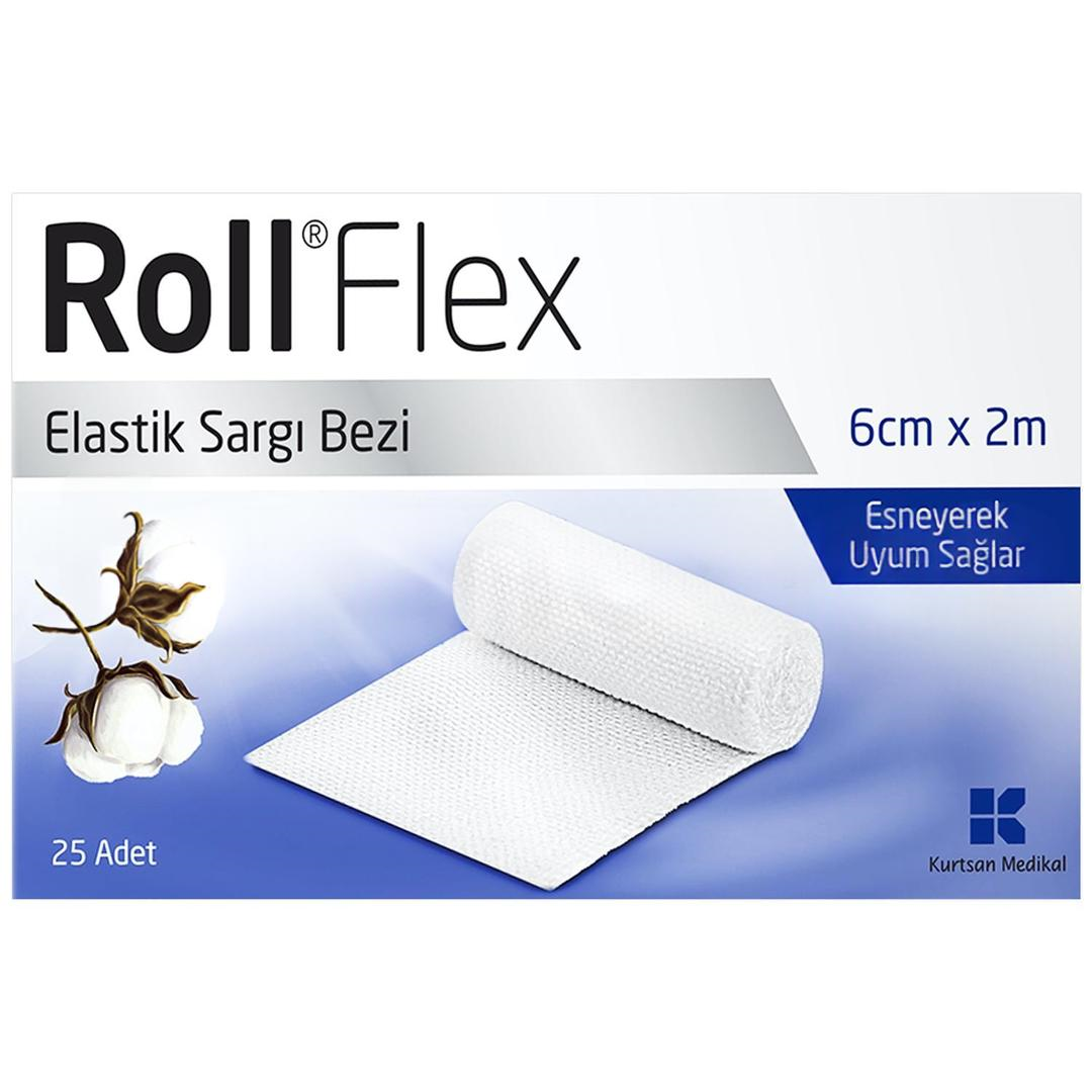 Roll Flex Elastik Sargı 6 cm