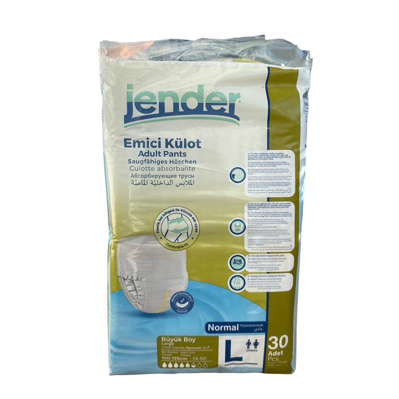 Jender Emici Külot Hasta Bezi 30 Adet - Large