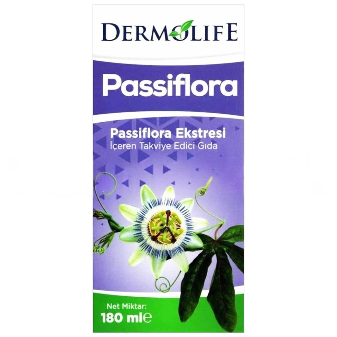 Dermolife Passiflora Ekstresi Takviye Edici Gıda 180 ml