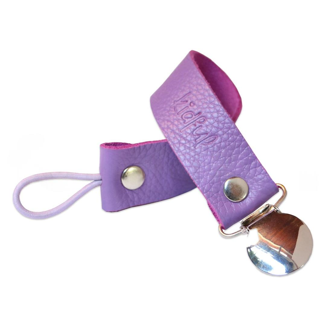 Kidful Bitkisel Boyalı Emzik Askısı - Lavender