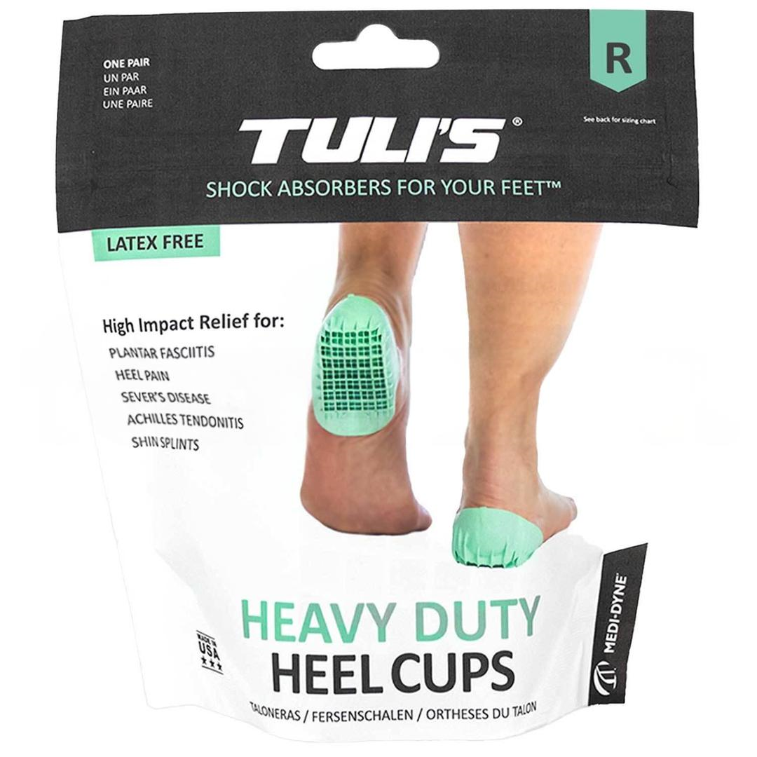 Tuli's Heel Cups Topuk Dikeni 1 Çift - 80 kg Altı Kullanım