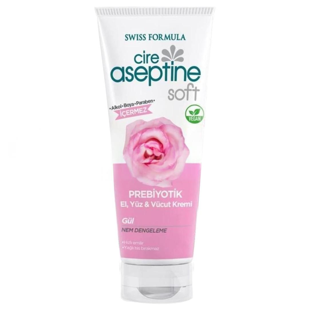 Cire Aseptine Soft Prebiyotik El Yüz Vücut Kremi Gül 75 ml