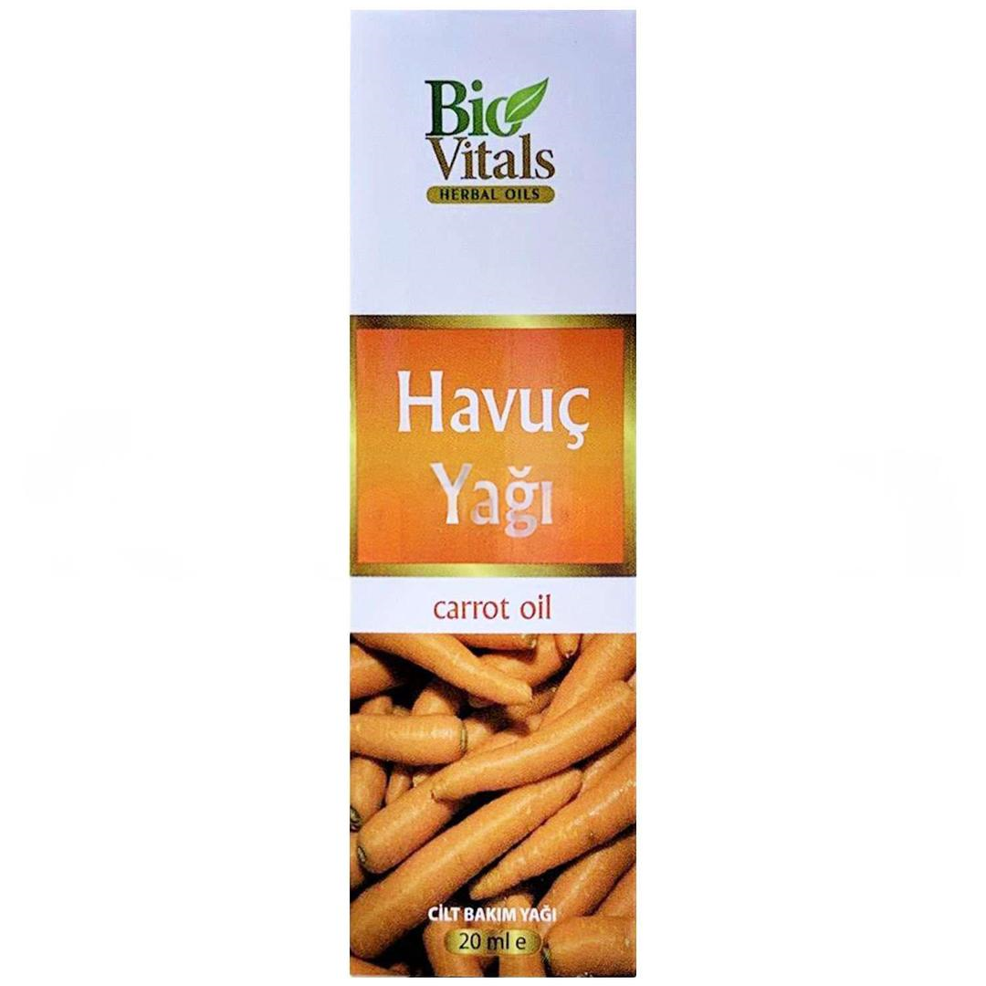 Bio Vitals Havuç Yağı 20 ml