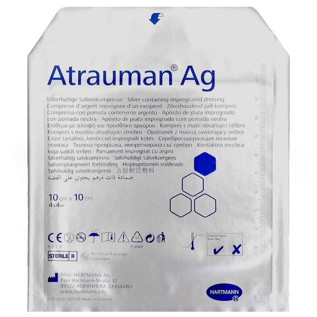 Hartmann Atrauman Ag 10x10 cm Gümüş İçerikli Yara Temas Tabakası