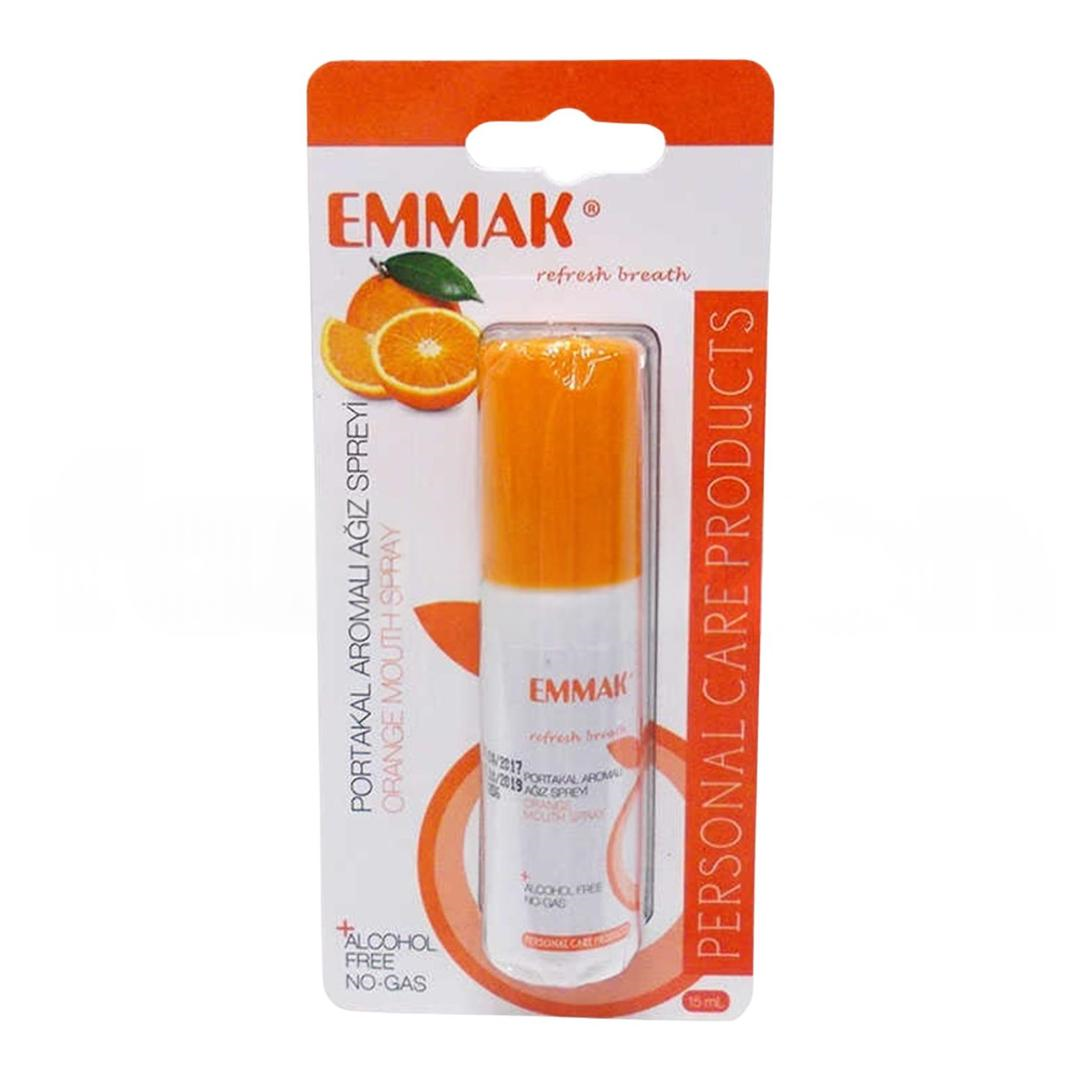 Emmak Ağız Spreyi Portakal 15 ml