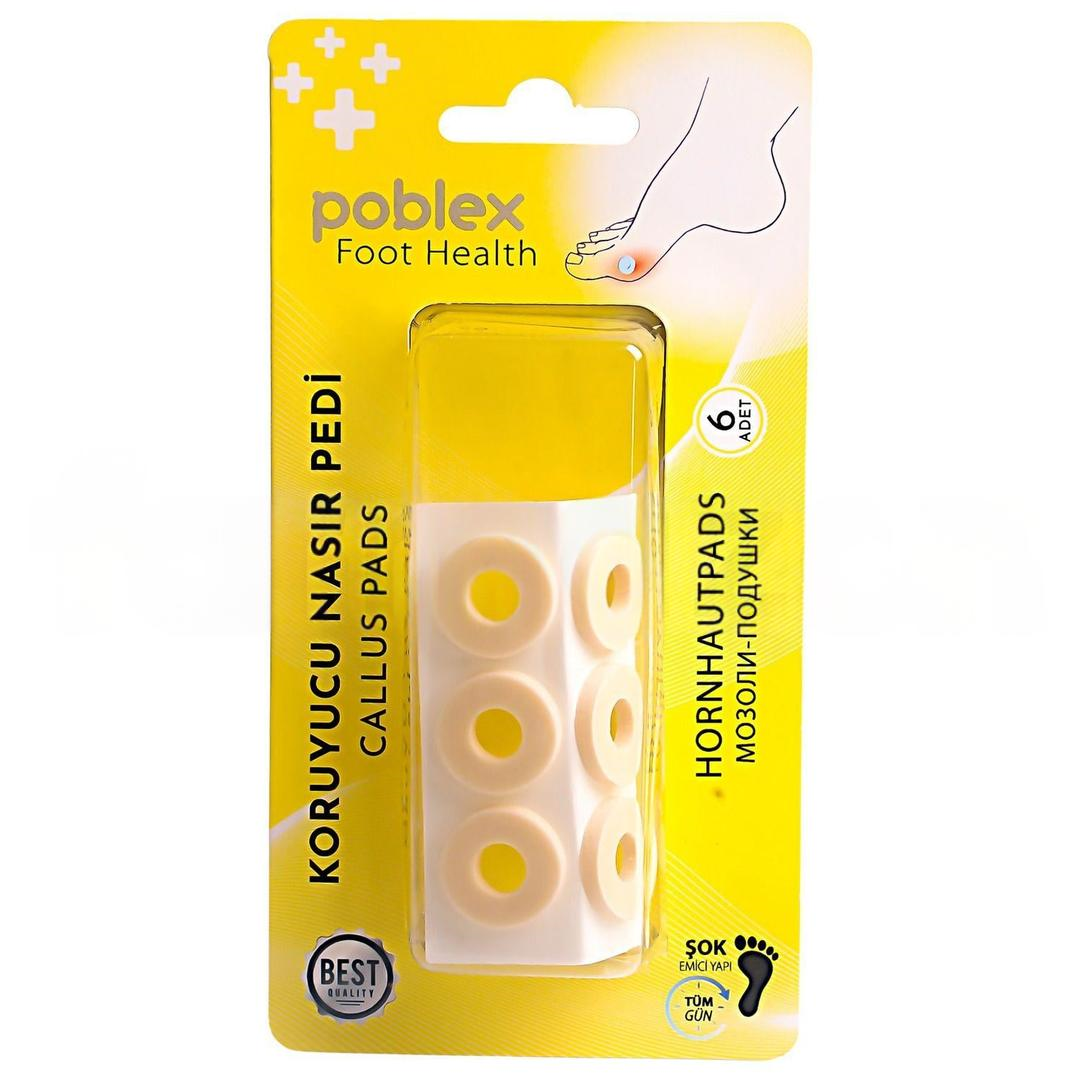 Poblex Koruyucu Nasır Pedi 6 Adet