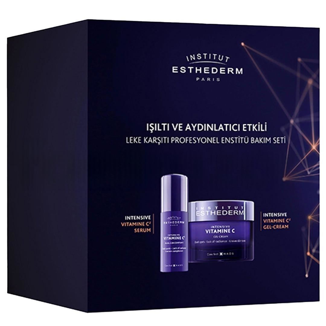 Institute Esthederm Intensive Vitamine C Aydınlatıcı Etkili Set - Krem 50 ml + Serum 10 ml