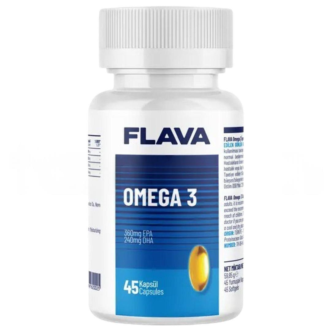 Flava Proteinocean Omega 3 45 Kapsül