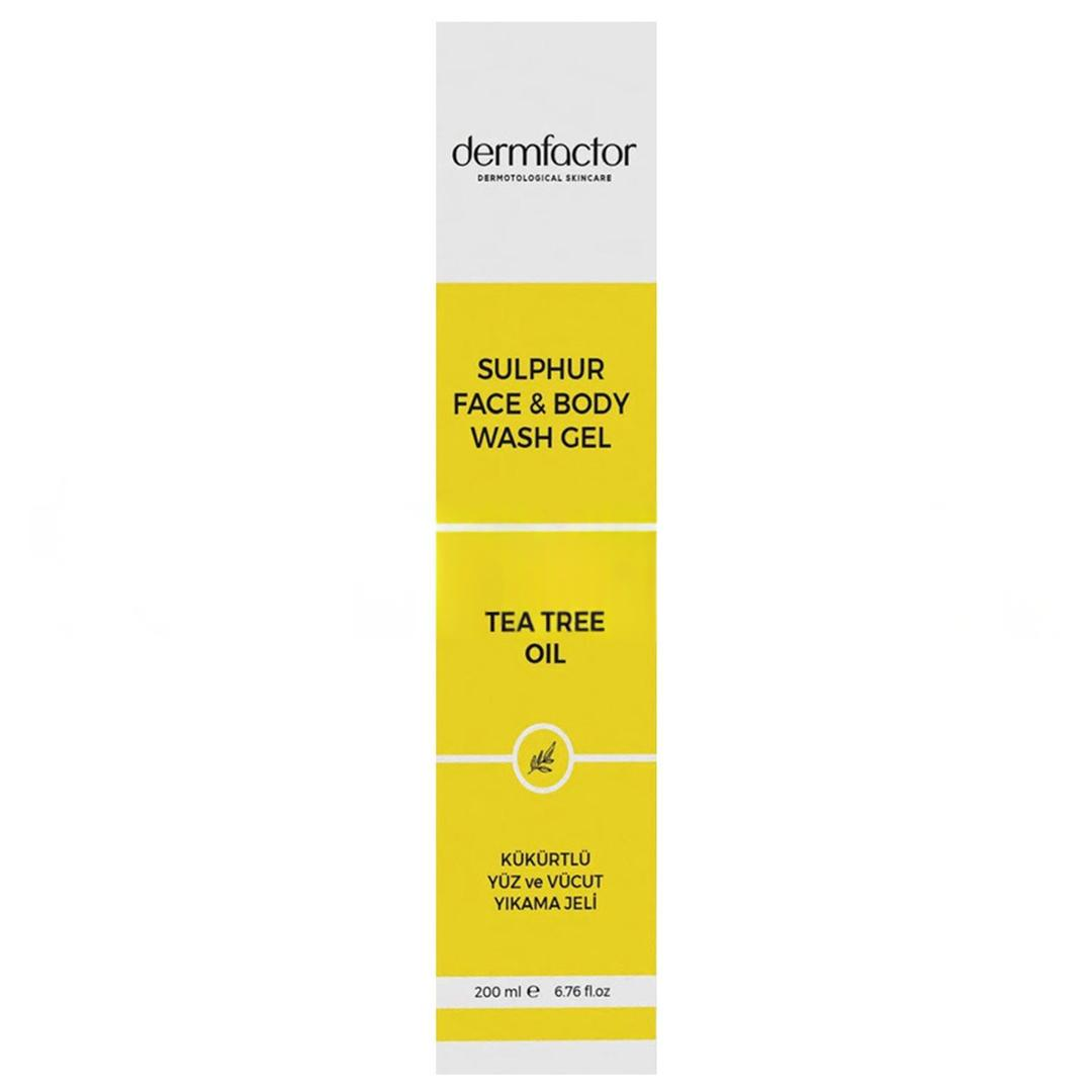 Dermfactor Kükürtlü Vücut Yıkama Jeli 200 ml