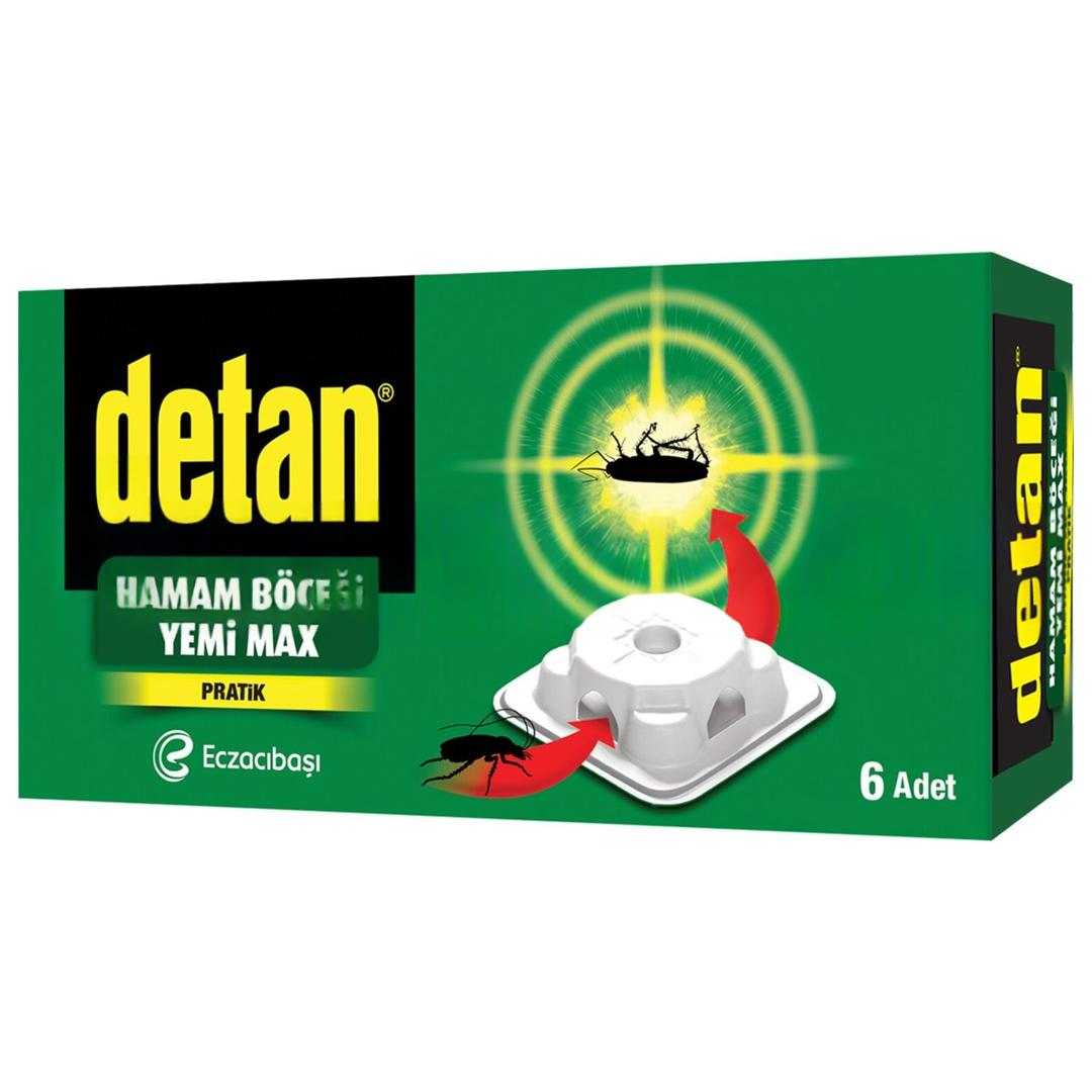 Detan Hamam Böceği Yemi Max Pratik 6'lı