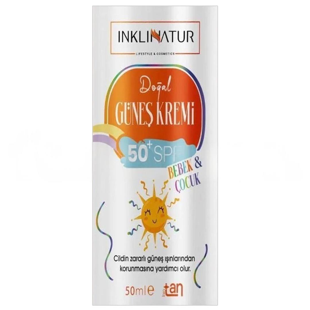Inklinatur Doğal Çocuk Güneş Kremi SPF50 50 ml