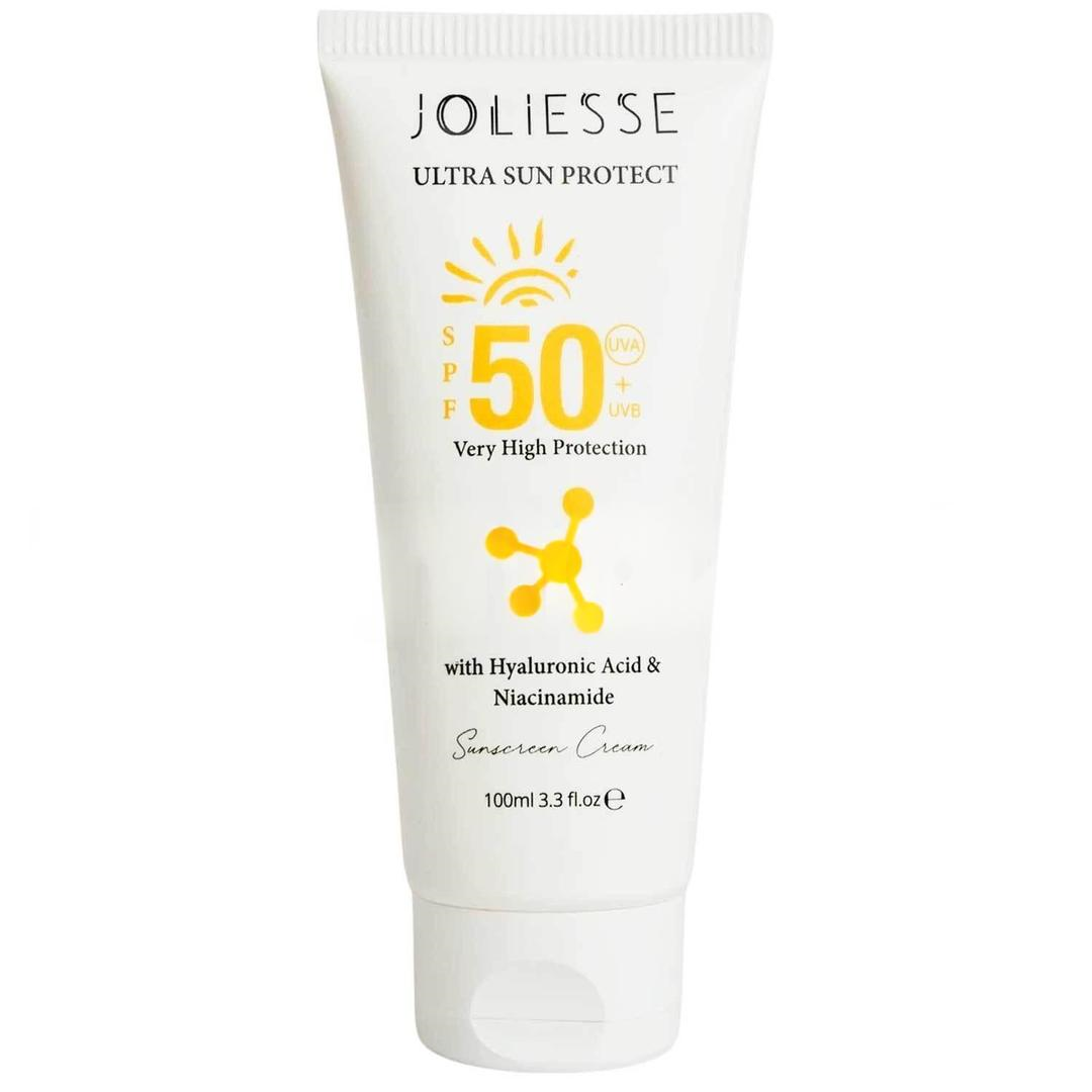 Joliesse Güneş Kremi UVA UVB Yüksek Koruma Hyalüronik Asit SPF50+ 100 ml