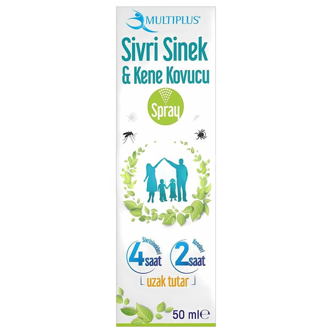 Multiplus Sivrisinek & Kene Kovucu Sprey 50 ml