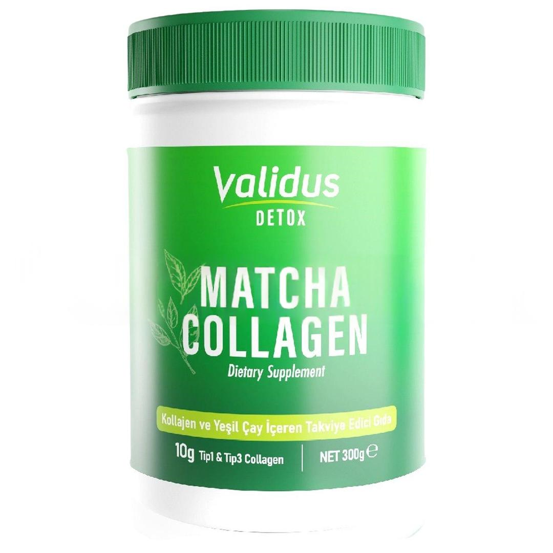 Validus Collagen Peptides Matcha Powder 300 gr