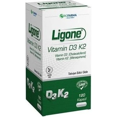 LIGONE VITAMIN D3 K2 120 KAPSUL