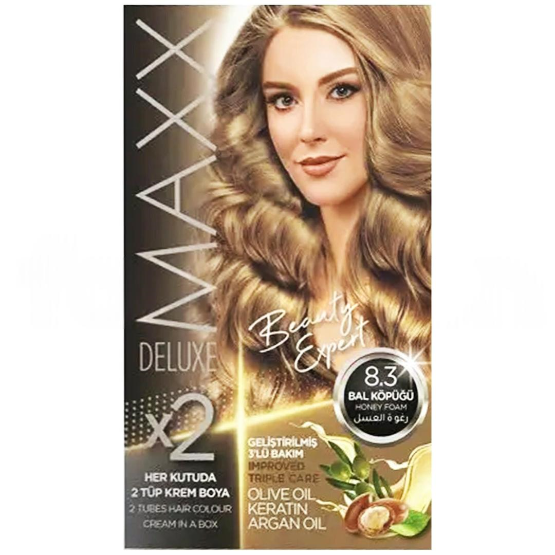 Maxx Deluxe Saç Boyası 8.3 Bal Köpüğü