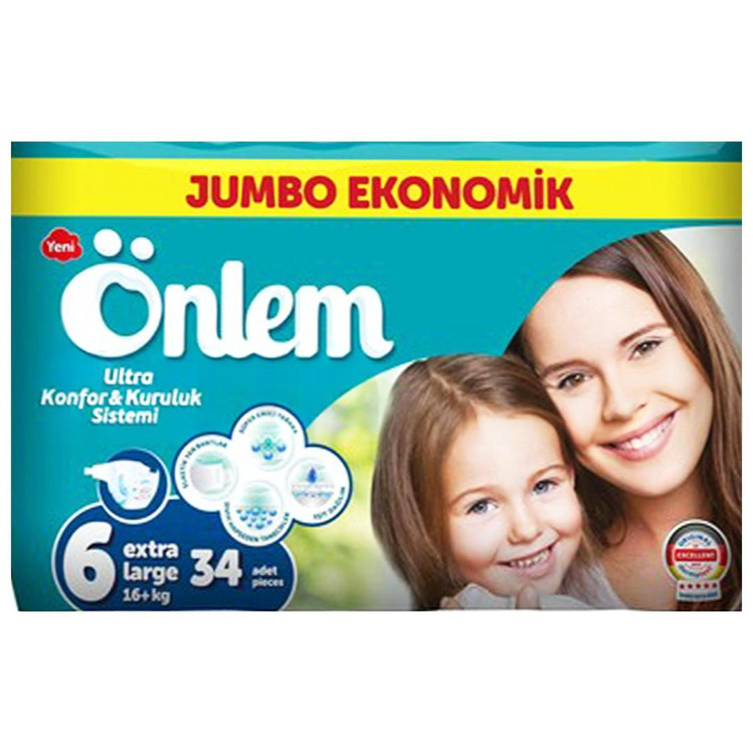 Önlem Çocuk Bezi No: 6 xLarge (+16 kg) 34'lü