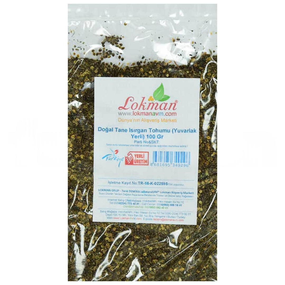 Lokmanavm Isırgan Tohumu Tane Doğal 100 gr