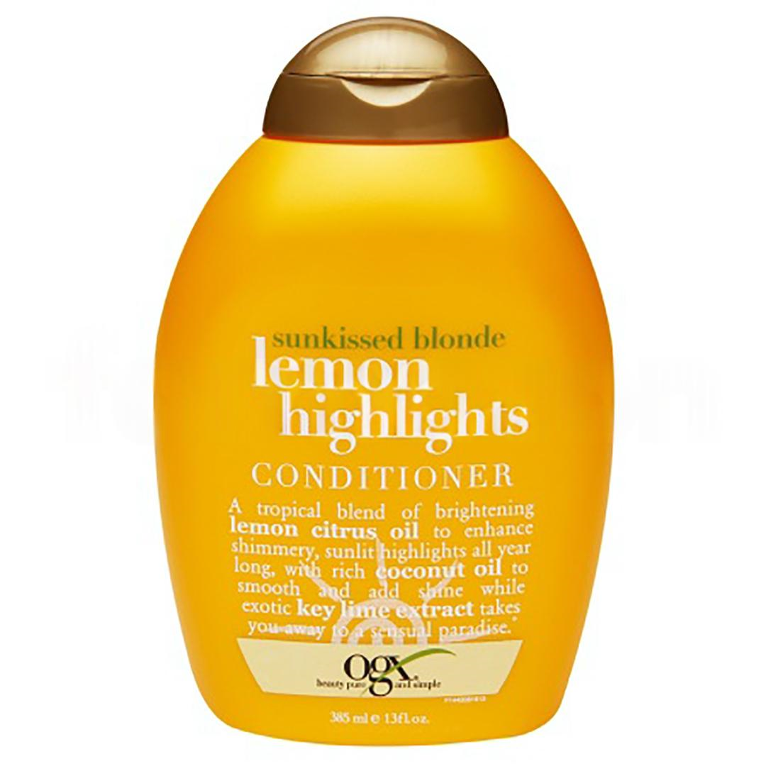 Organix Lemon Highlights Saç Bakım Kremi 385 ml