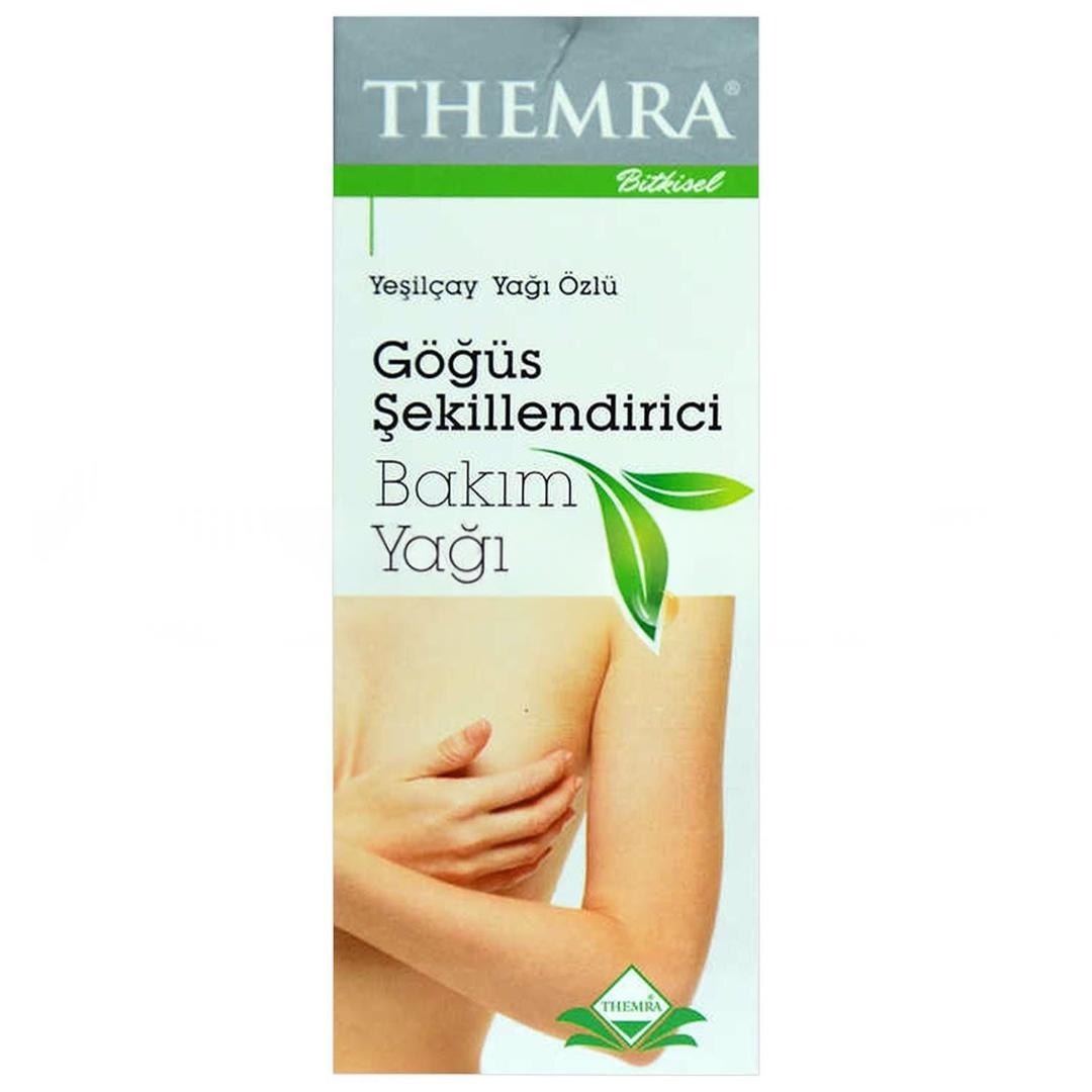 Themra Yeşilçay Yağı Özlü Göğüs Şekillendirici Bakım Yağı 100 cc