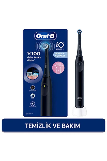 Oral-B IO Gece Siyahı 2 Şarjlı Diş Fırçası