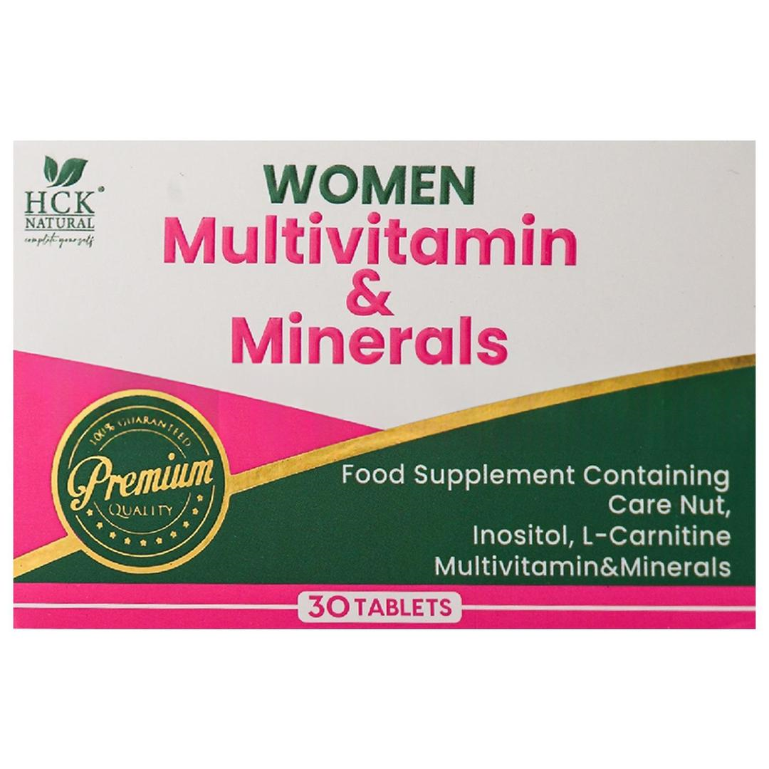 HCK Natural Multivitamin Women 30 Tablet Blister