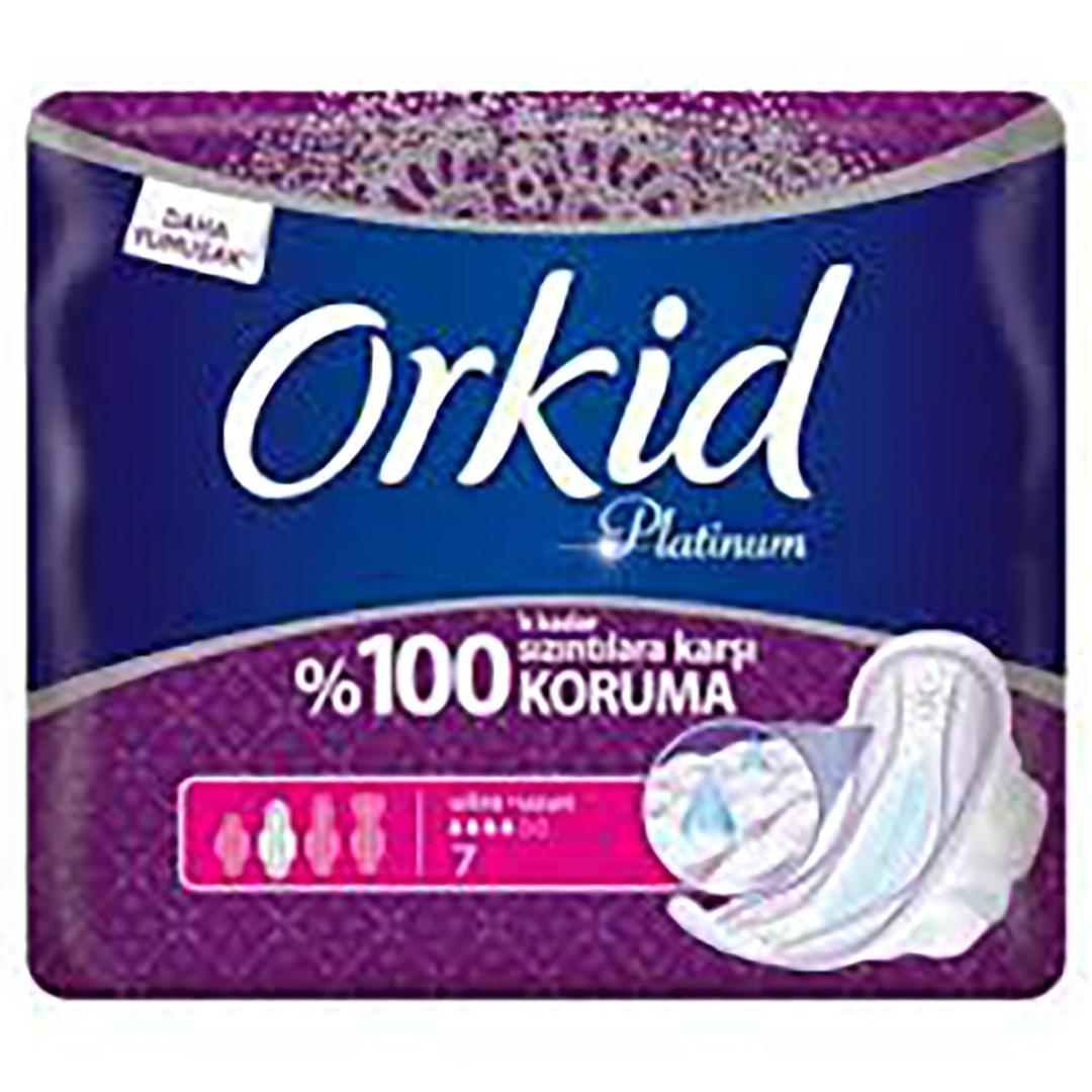 Orkid Platinum Ultra Hijyenik Ped Uzun 7'li