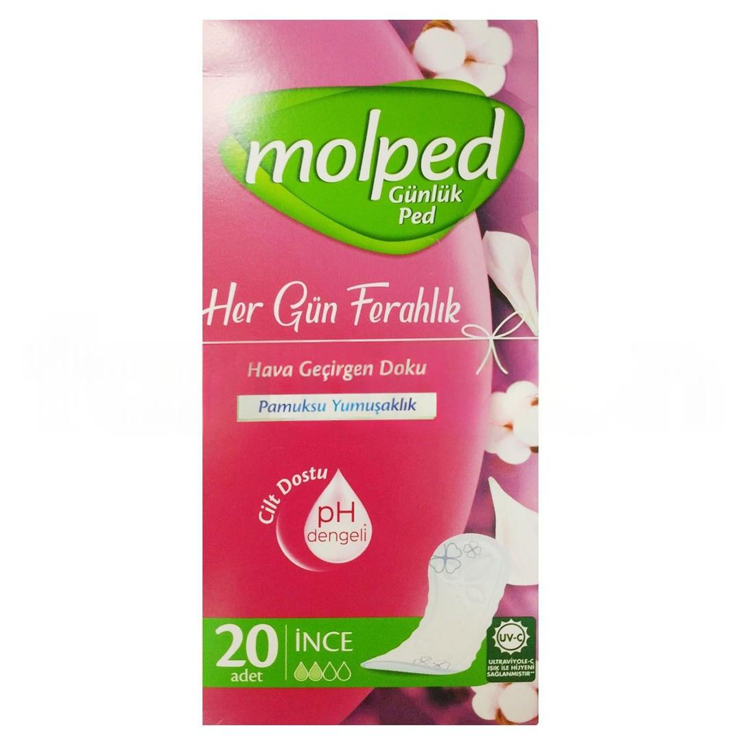 Molped Her Gün Ferahlık Günlük Ped 20'li