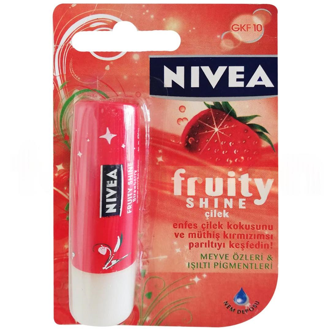 Nivea Lip Stick Fruity Shine Çilek