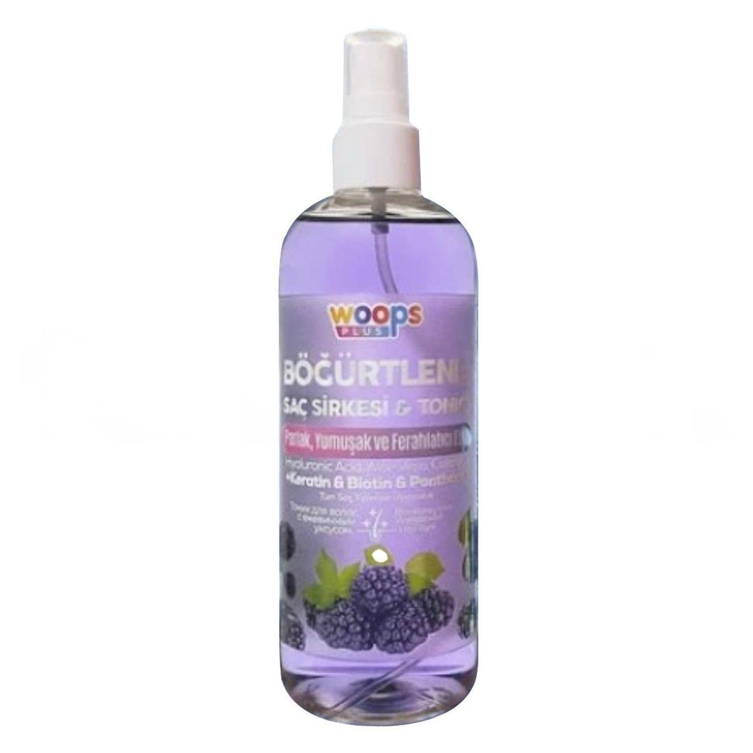 Woops Plus Böğürtlenli Saç Sirkesi & Toniği 400 ml