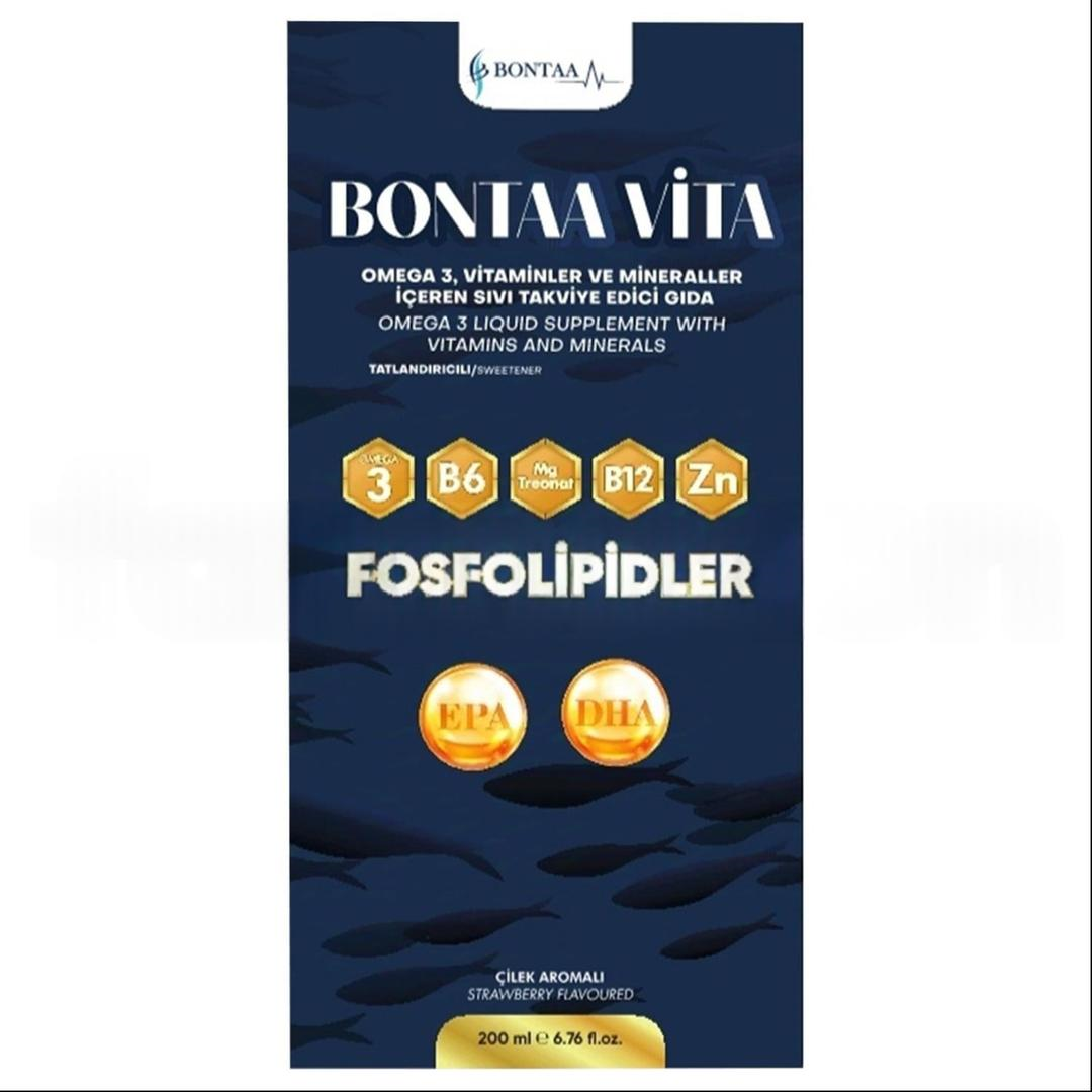 Bontaa Vita Multivitamin Balık Yağı 200 ml - Eski Ambalaj