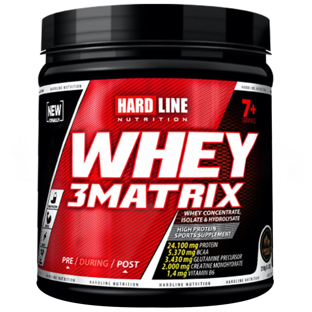 Hardline Nutrition Whey 3Matrix Protein Tozu Çikolata 210 gr