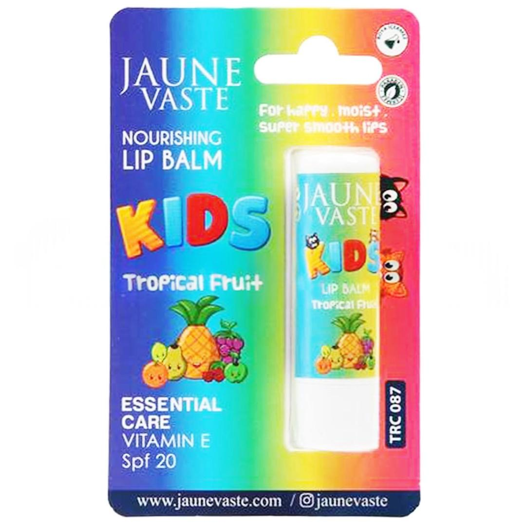 Jaune Vaste Lip Balm Kids Tropikal Meyveli 5 gr