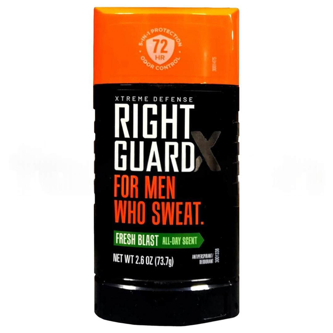 Right Guard Xtreme Defense Fresh Blast Antiperspirant Mum Stick Deodorant 73 gr