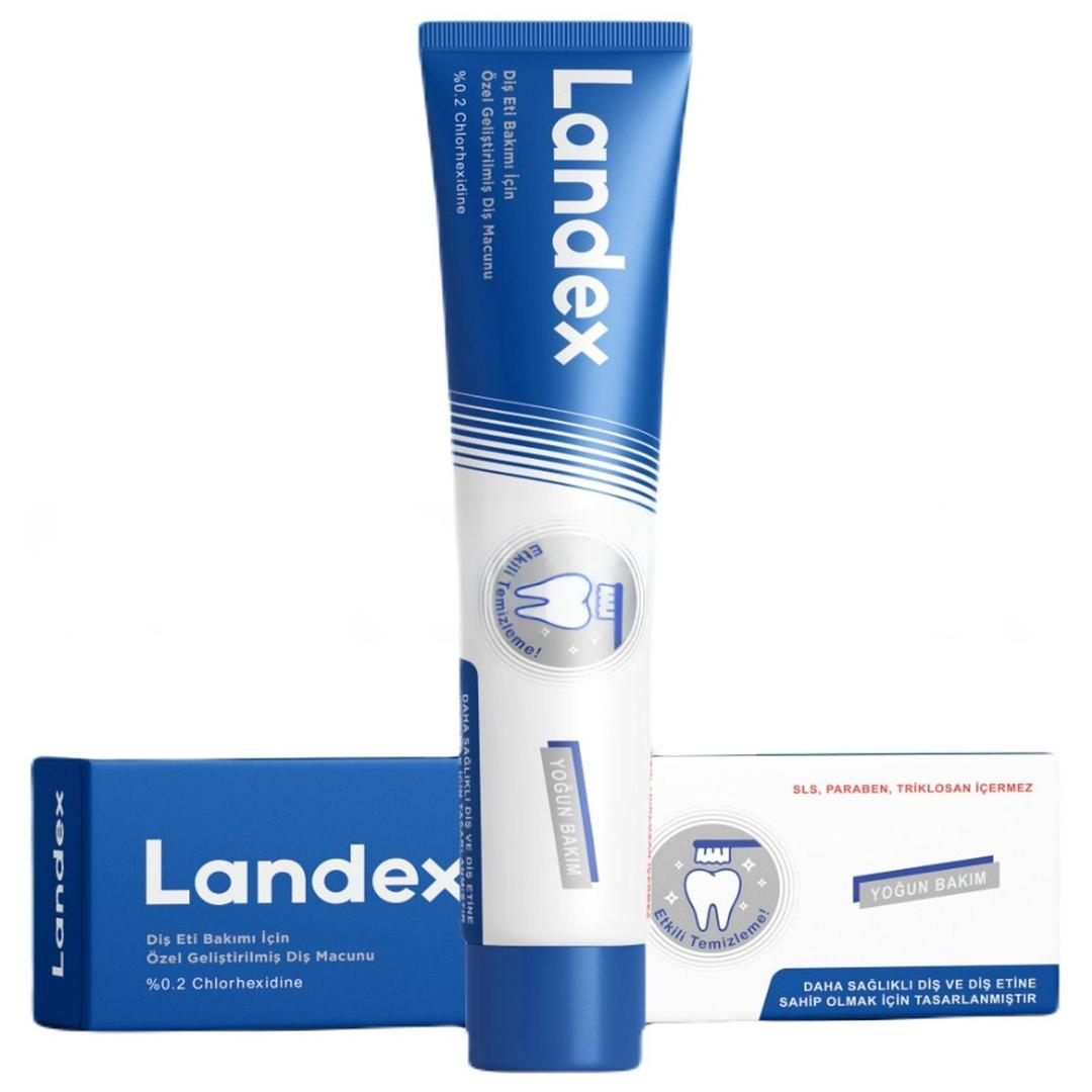 Landex Klorheksidinli Yoğun Bakım Diş Macunu 75 ml